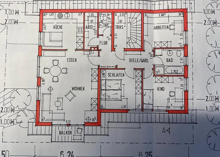 Apartament Loder Dachgeschoss *
